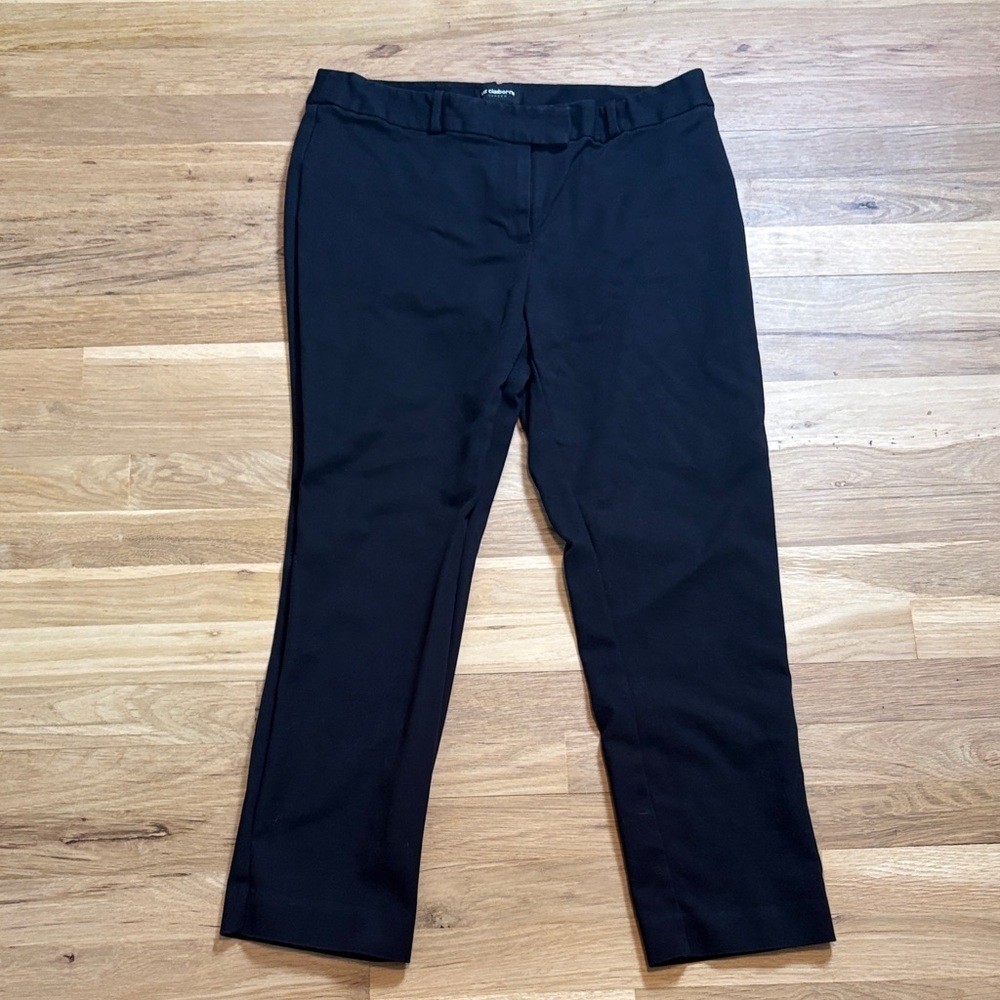 Liz Claiborne Career Black Classic Emma Dress Pants - Size 10